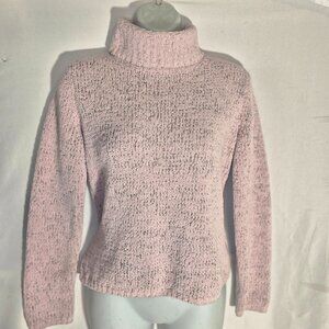 EAGLE'S EYE Pink Turtleneck sweater in size small P